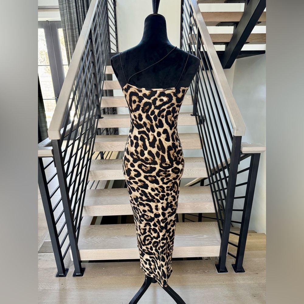 New Chic Animal Print Maxi Dress size S - Picture 7 of 7